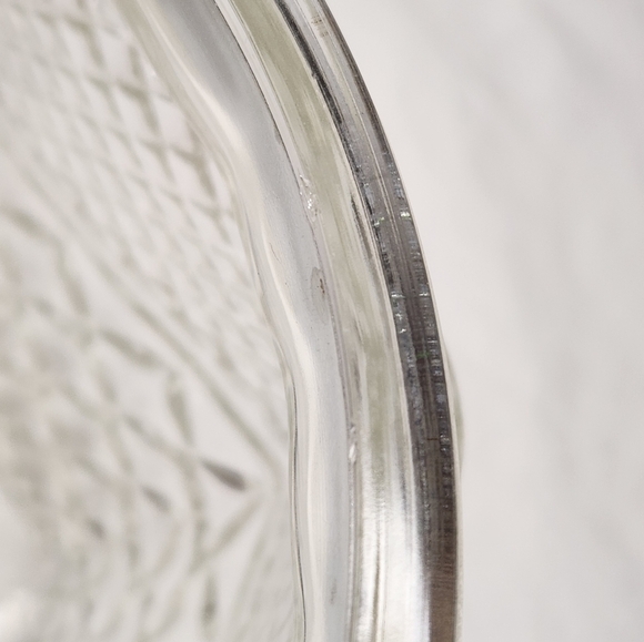 Vintage Glass Ice Bucket with Handle - Picture 11 of 12